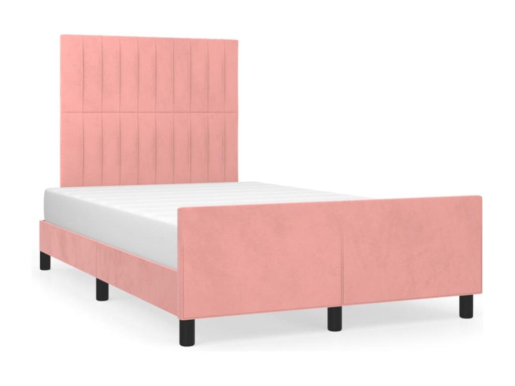 Velvet Bed Frame, 120 x 200 cm