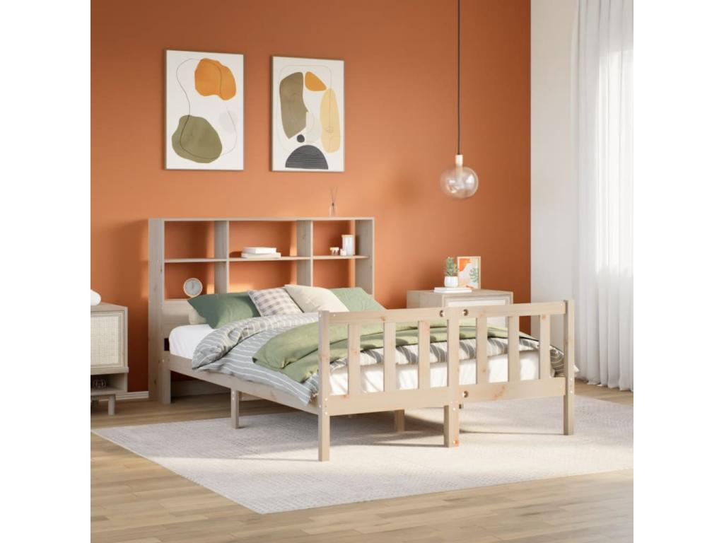 Brown Solid Wood Mattress, 160 x 200 cm