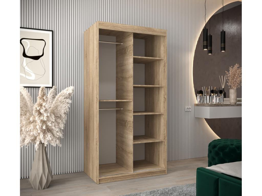 Beige Wardrobe, 100 x 62 x 200 cm