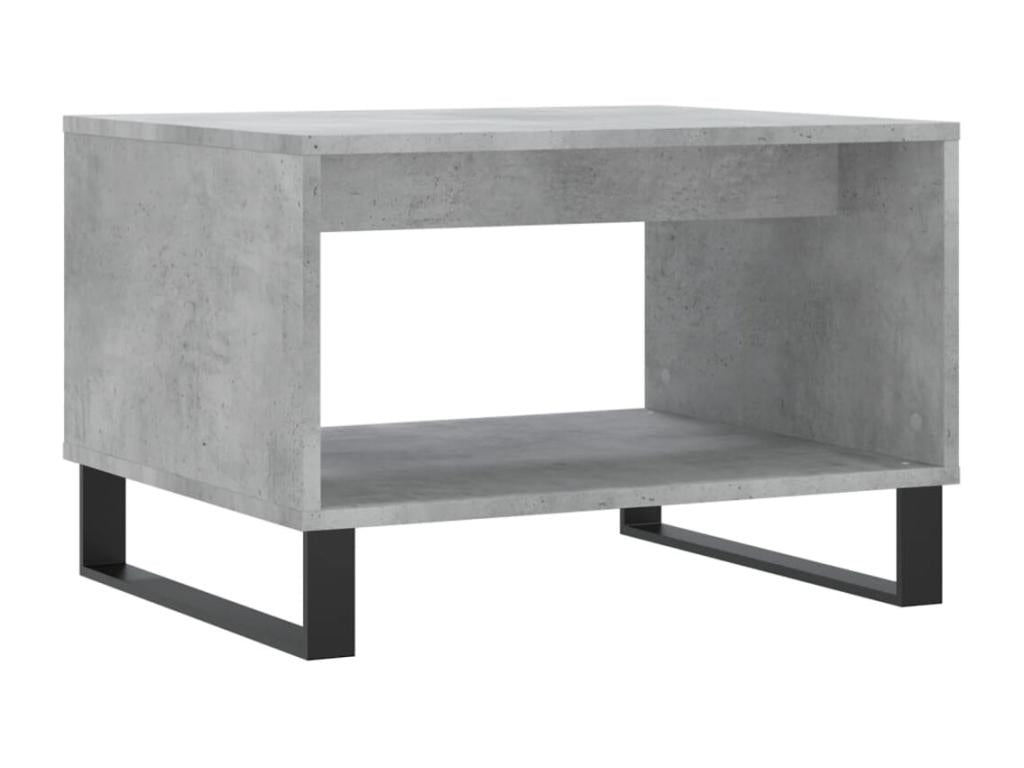 Gray Engineered Wood Coffee Table, 60 x 50 x 40 cm